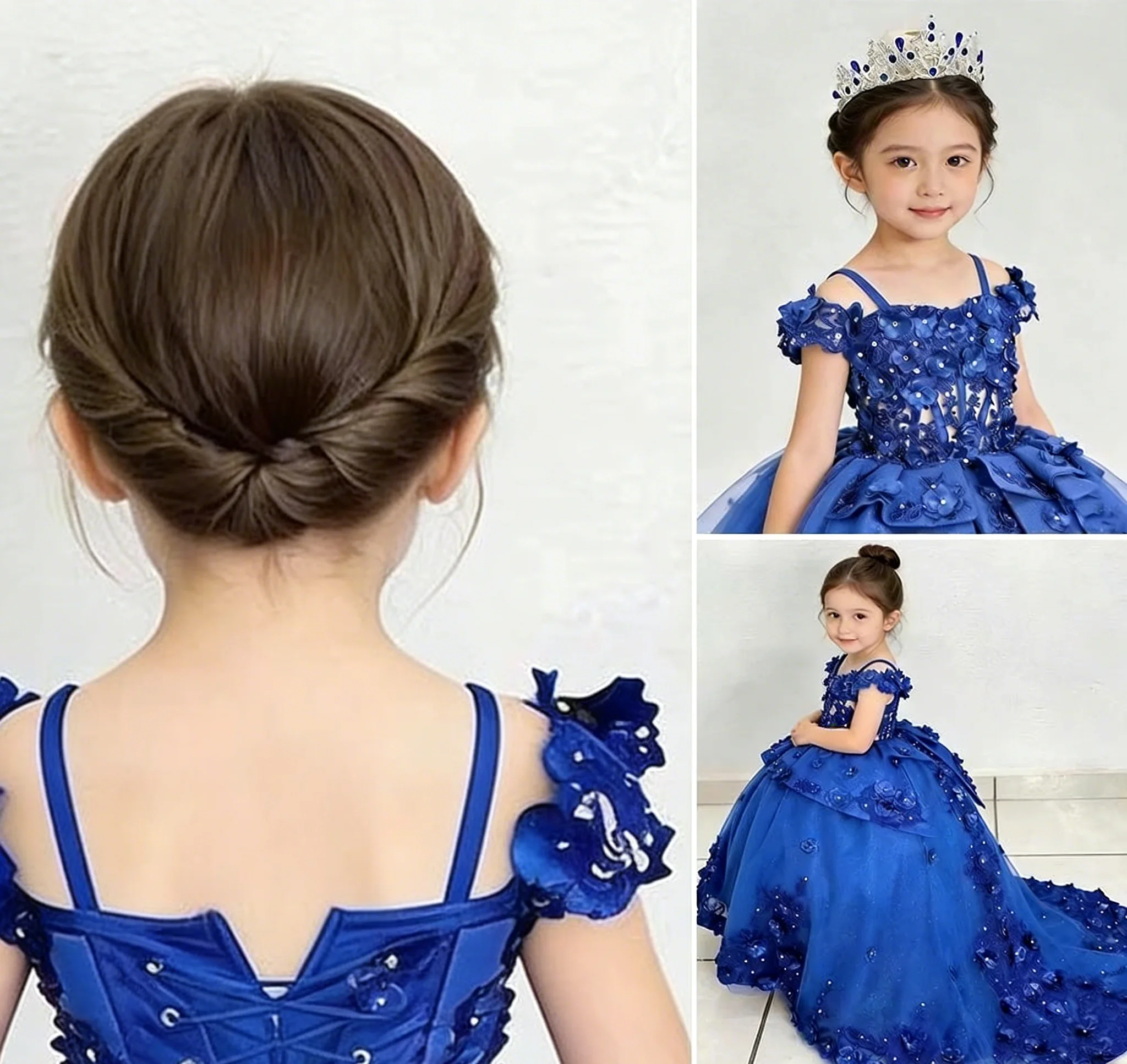 abito-da-damigella-d'onore-blu-reale-personalizzato-con-spalle-scese-fiori-3d-tulle-a-strati-e-strascico-per-bambine-da-cerimonia
