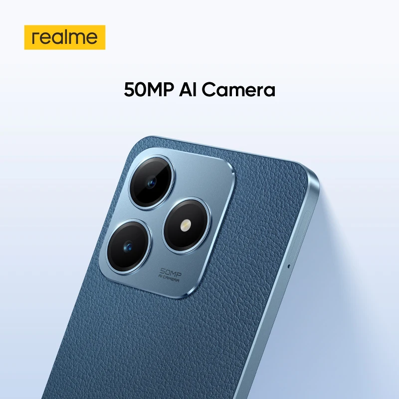 [World Premiere] realme C63 Smartphone 50MP AI Camera 45W SUPERVOOC Charge 5000mAh Battery 90Hz Display AI Noise Reduction IP54