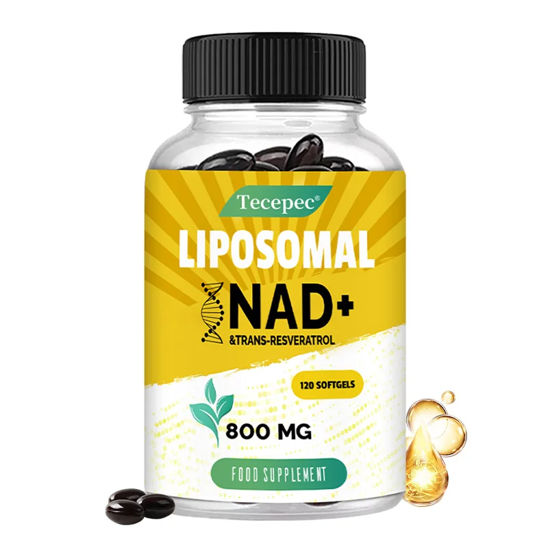 

Liposomal NAD+ with Trans-Resveratrol, Max Absorption, NAD+ Boosting Supplement for Healthy Aging, Cellular Energy, DNA Repair