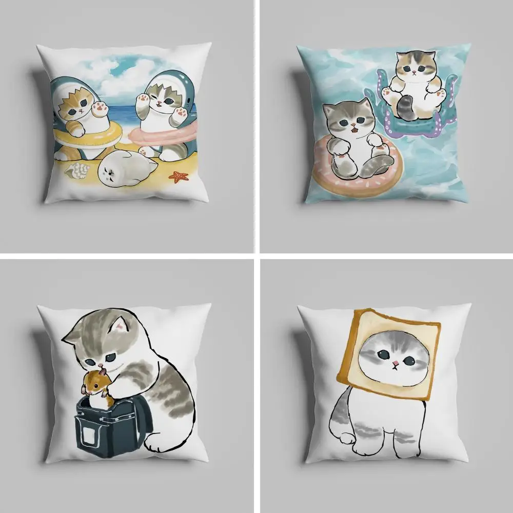 

cute Mofusand Pillow Case luxurious home office, sofa decorative Multi sized car seat cushions, pillowcases