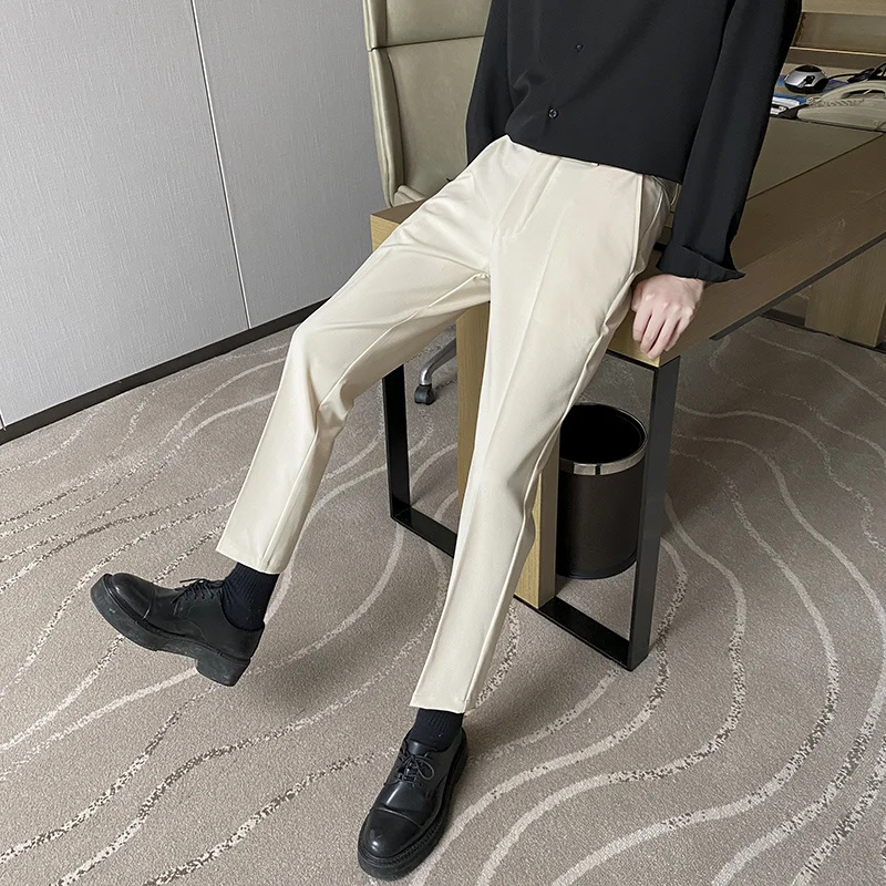 Apricot cropped pants