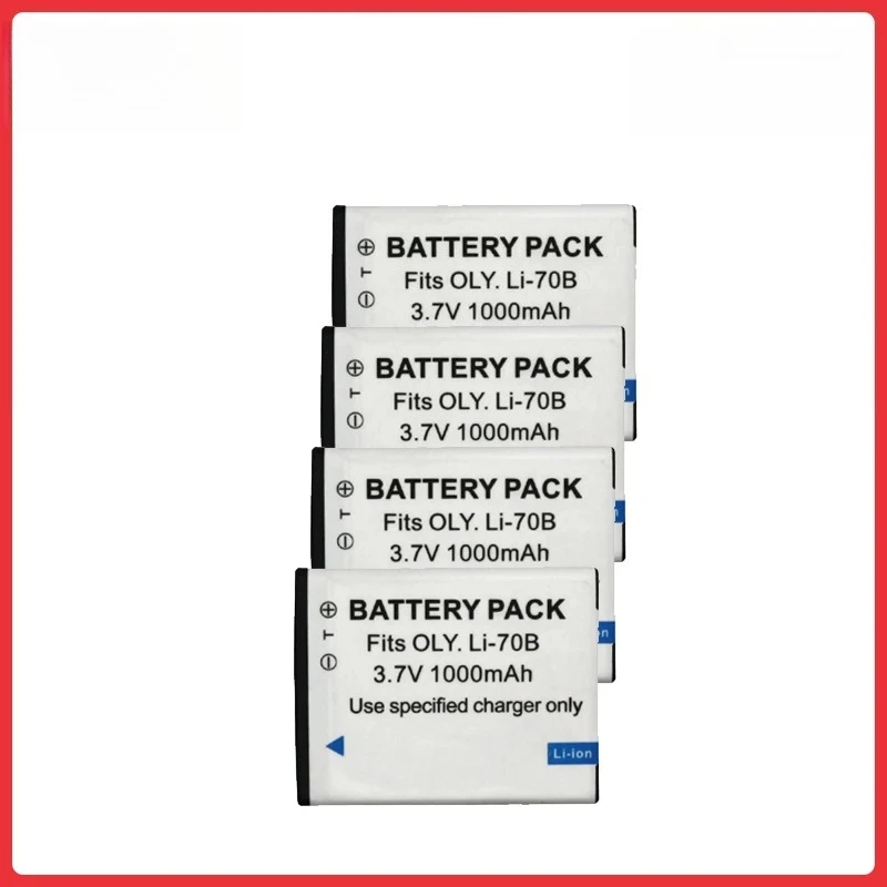 

High Quality LI-70B Rechargeable Camera Battery For Olympus FE-4040 FE-4020 X940 D705 VG140