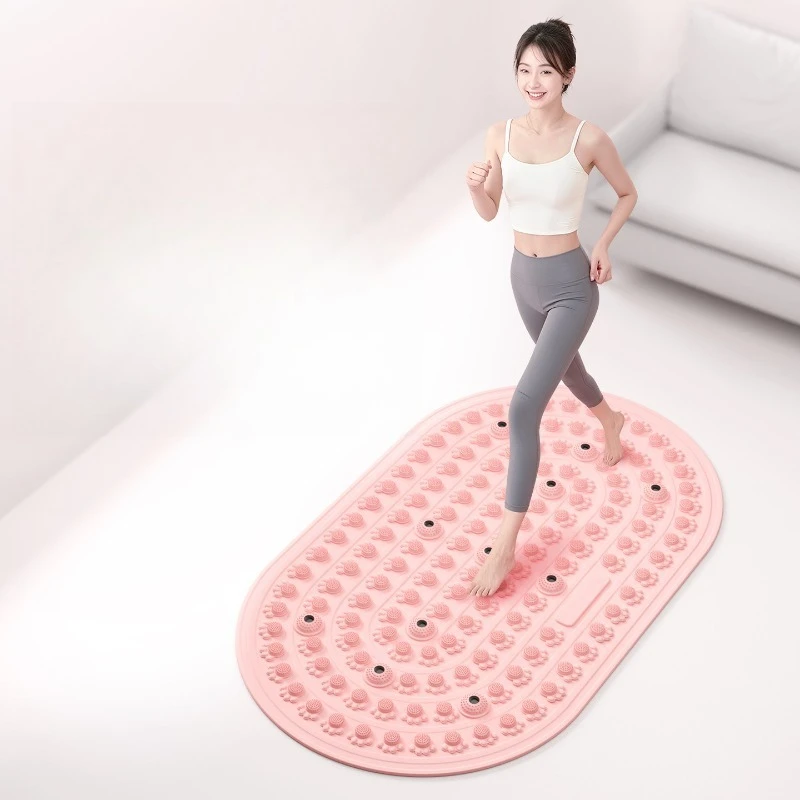 Solid Liquid Soft Rubber Finger Pressure Board, Ultra-slow Running, Thickened Double-sided Protrusions on The Soles of The Feet