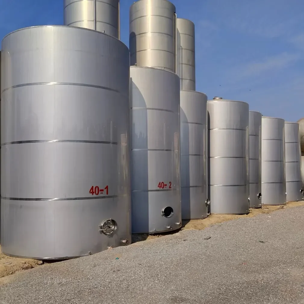 Storage Vacuum Container Stainless Steel Silo Container Vertical Removable Food Additive Tank