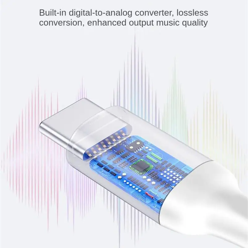 USB Type-Cオーディオケーブルアダプター、イヤホンアクセサリー、3 5 mmジャック、p30 mi 10 9 es