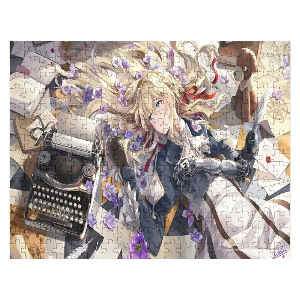 

Violet Jigsaw Puzzle Personalised Personalized Gifts Photo Puzzle
