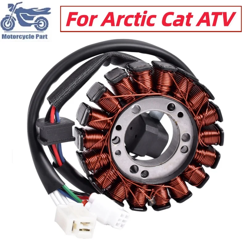Bobina de estator de motocicleta 3409-026 para Arctic Cat ATV 400 DVX BLACK-CAT GREEN BLACK-RED TONY STEWART EDITION 2004 2006 2007 2008