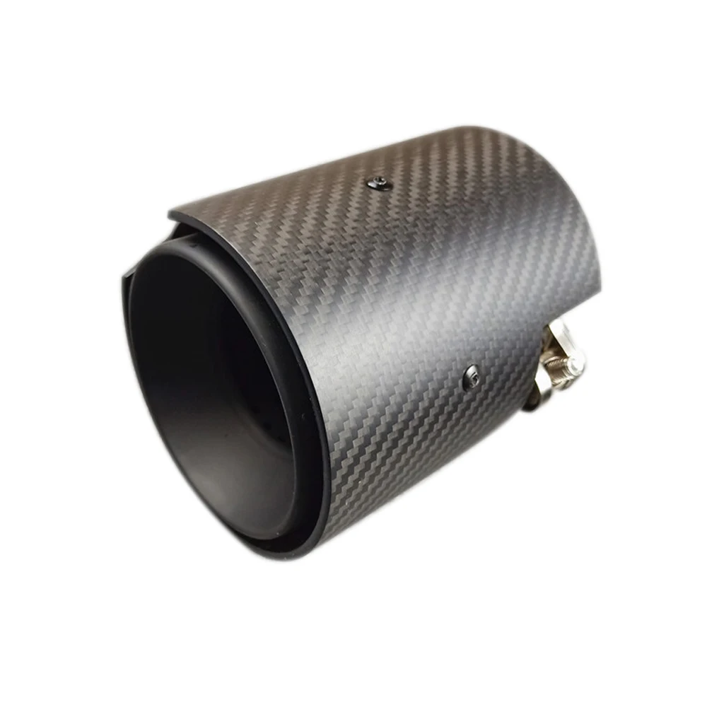 

For BMW M2 Exhaust Pipe Carbon Fiber Car Universal Muffler Tips For M3 M4 M135I M235 M335I M240I M340I M440I Matte Rear Nozzles