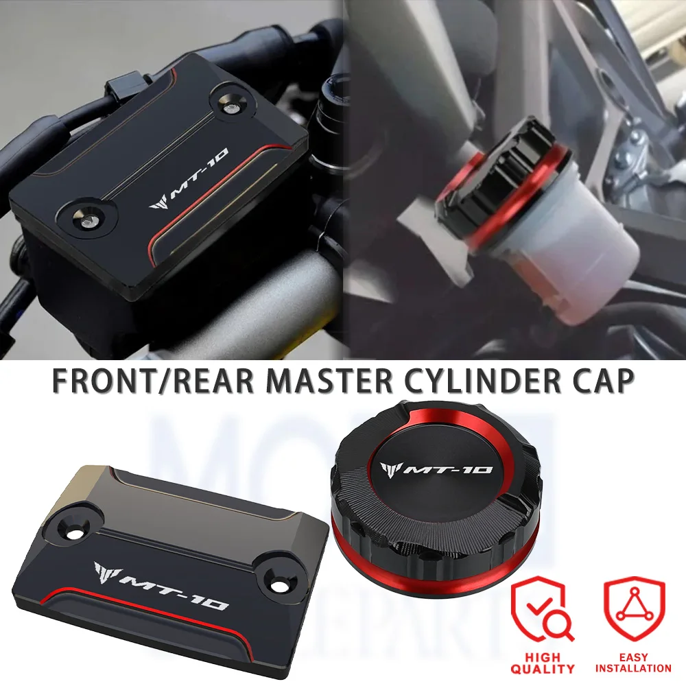 

For YAMAHA MT10 MT-10 2018 2019 2020 2021 Motorcycle MT 10 Accessories Rear Brake Fluid Cylinder Master Reservoir Cover Oil Cap