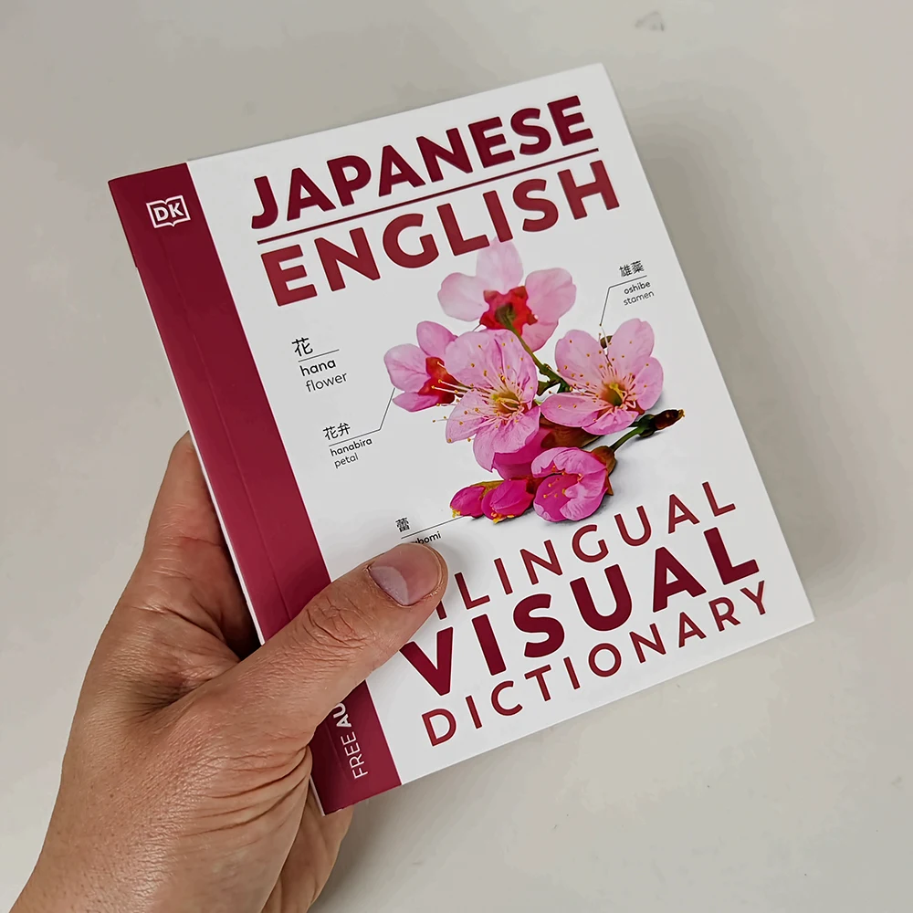 Dk Textbook Japanese-english Bilingual Visual Graphic Dictionary English Learning Books English Edition Reference Book