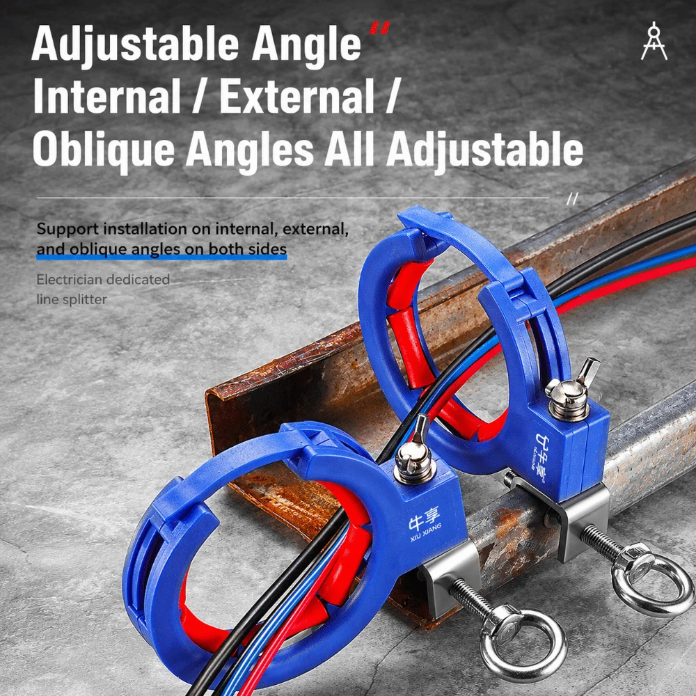 Upgraded Version Cable Lay Pulley Thickened Base Time saving Tray Cable Roller Bottom hung Mount High hardness Wiring Aid Tool