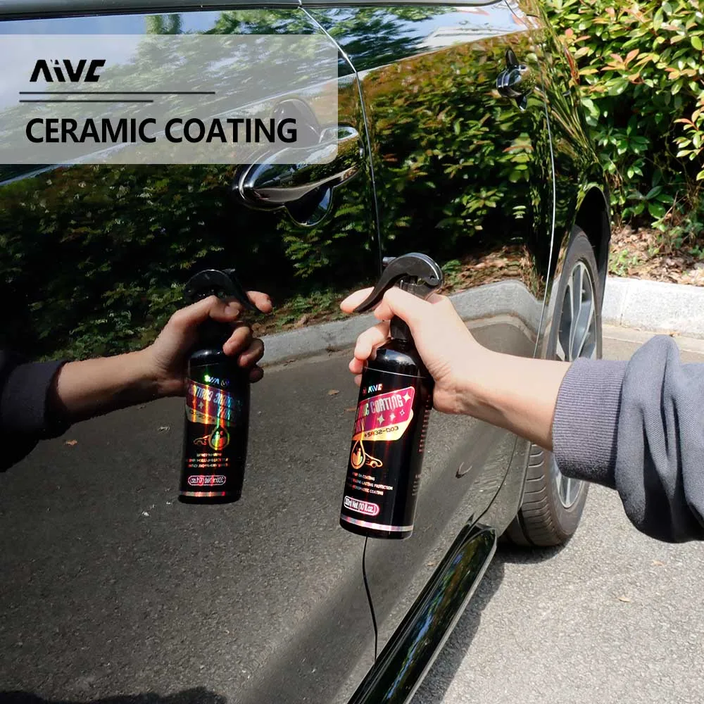 Ceramic Quick Coating Spray For Car Paint AIVC Auto Nano Coat Polish Care Sealing Hydrophobic Protection Car Detail