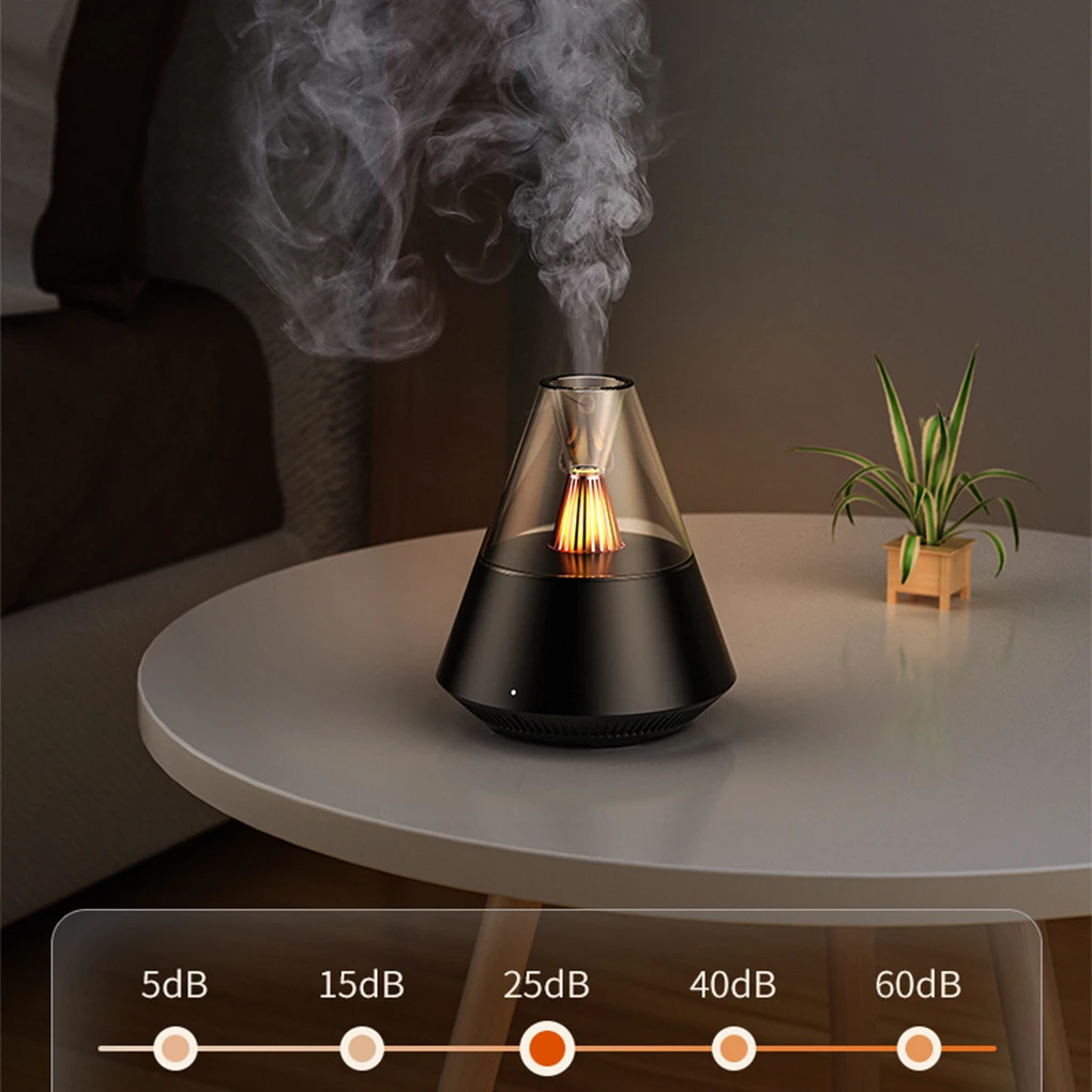 

High Capacity Air Humidifier USB Aroma Essential Oil Diffuser Car Purifier with LED Light Mute Home Bedroom Table Humidifier