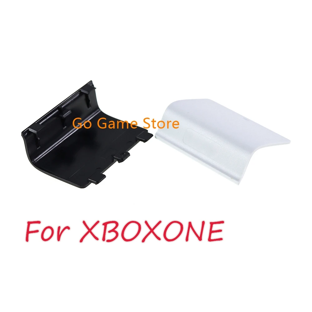 50pcs For Microsoft Xbox One gamepad door cover Battery Cover Replacement for xbox one controller battery cover case with logo