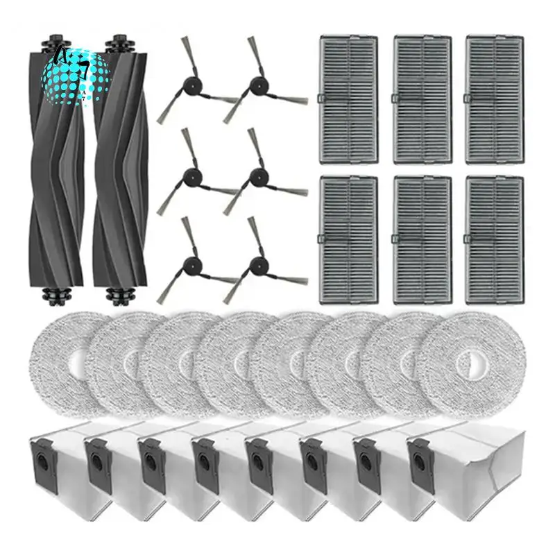 

A07F-для Dreame X40 Master робот-пылесос основная боковая щетка Hepa фильтр швабра тканевый мешок для пыли запасные части аксессуары