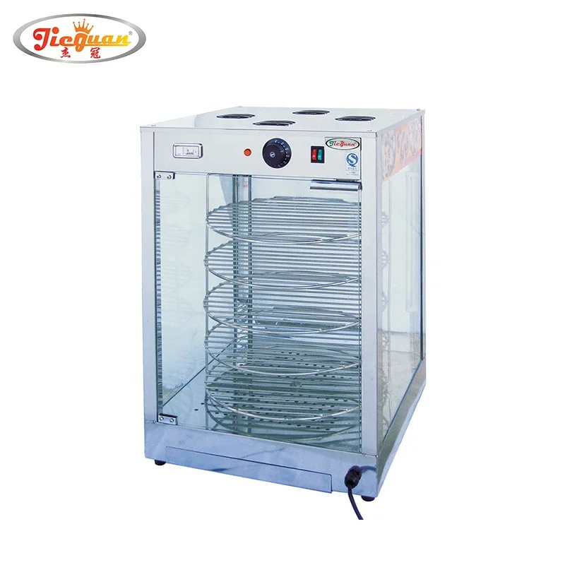 

Electric Food Warming Display Showcase/ High Efficiency Hot Pizza Food Warmer Showcase