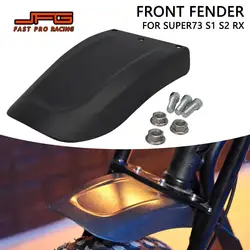 Motorcycle Parts Front Fender Mudguard For Super73 S1 S2 RX Off-Road High Quality Dirt Bike Motocross Heat Resistance E-Bike