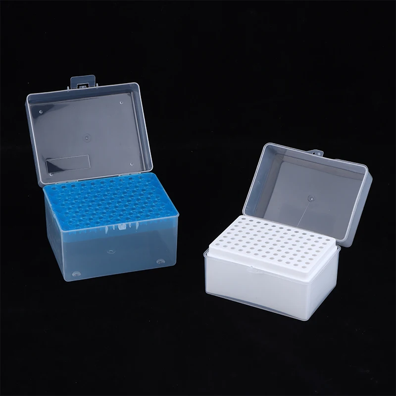 Lab 10ul/200ul/1ml/5ml/10ml Plastic Pipettor Tip Box For Experiment Pipette Tip Holder Box Micropipette Plastic Pipette Tip Box