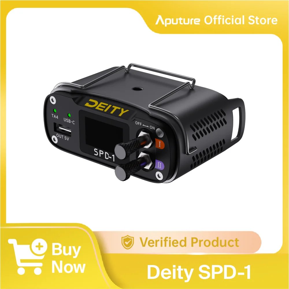 Deity-SPD-1スマートパワーディストリビューター、統合電源管理、録音