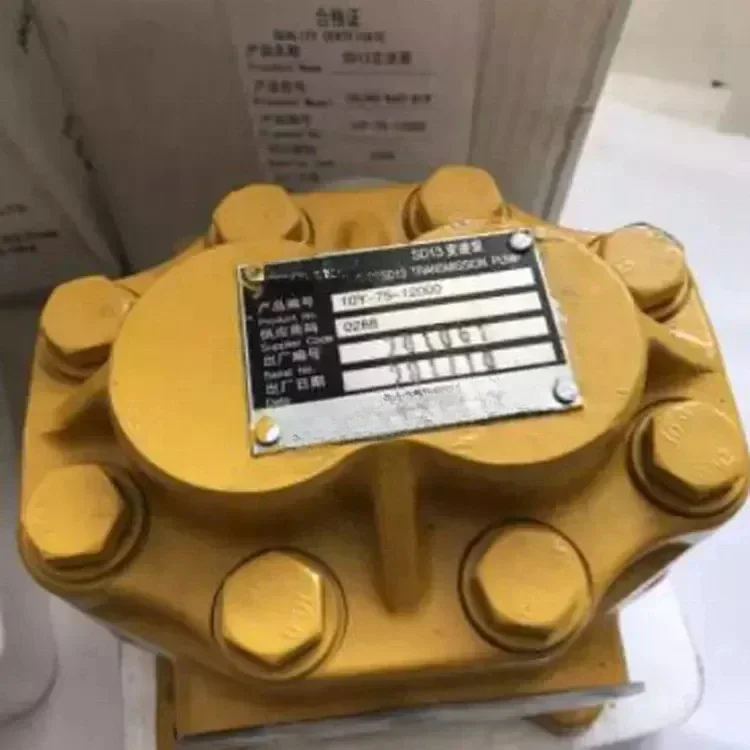 Shantui Bulldozer SD13 Transmission Pump Assy 10Y-75-12000 Spare Part Hot Sales High-Quality Construction Equipment Accessory