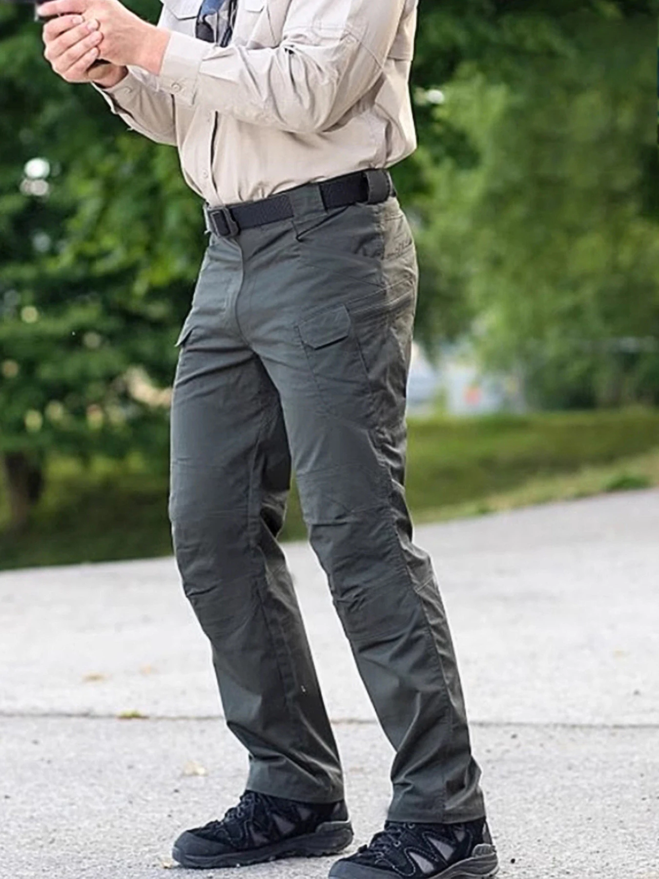

Men City Military Tactical Pants Combat Cargo Trousers Multi-pocket Waterproof Wear-resistant Casual Training Overalls Clothing