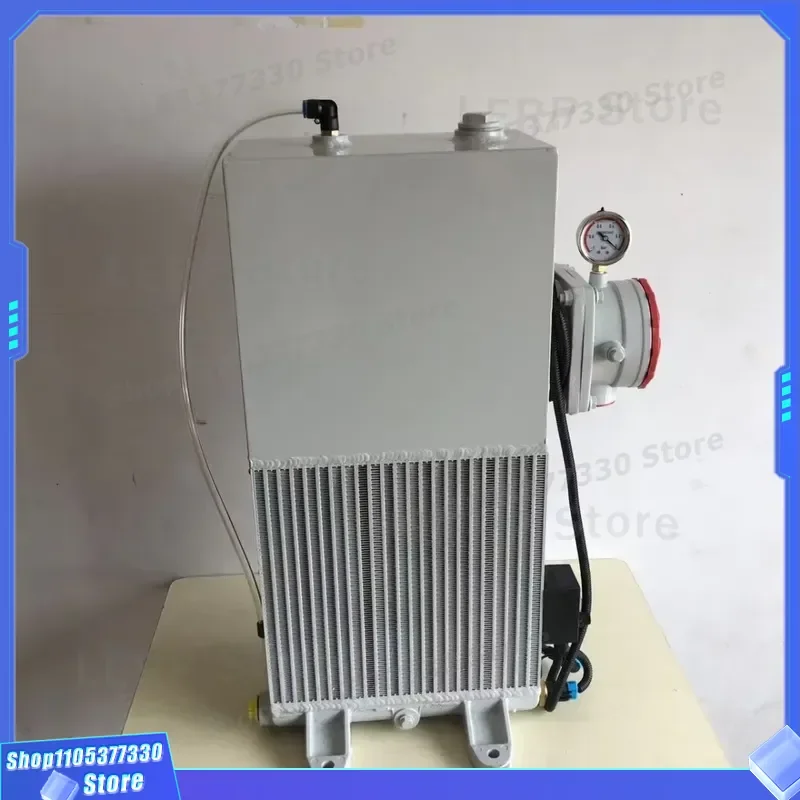 12V 24V Fan Hydraulic Oil Cooler Assembly for Concrete Mixer Pump Truck Aftermarket Replacement Radiator Core Unit Heavy Duty