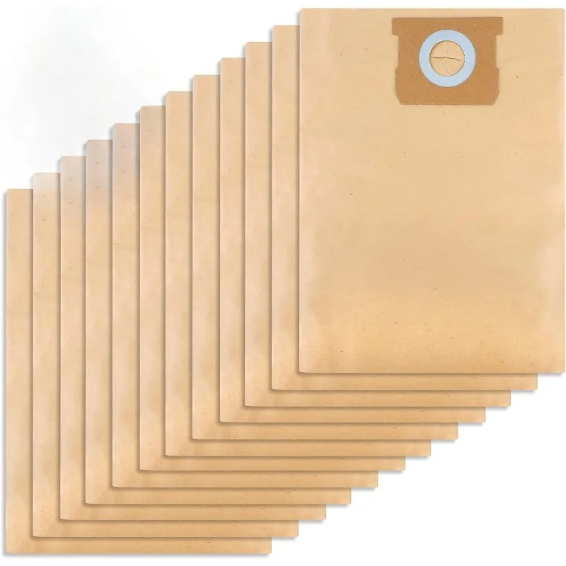 9 12 15Pcs DXVA19-4101 Shop Vac Bags for DeWalt 6-10 Gallon Wet Dry Vacuum Dust Bags DXV06P DXV09P DXV09PA DXV10P DXV10PL DXV10S