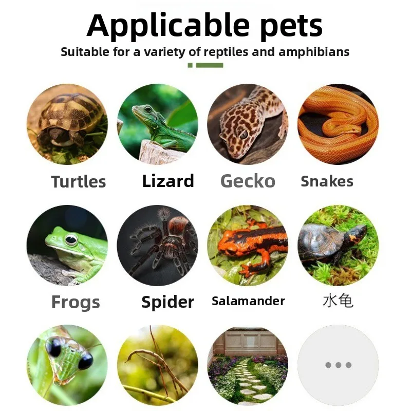 Moss Mat Reptile Bedding for Frog Tortoise Gecko Habitat Artificial Grass Carpet Terrarium Liner Humidity Substrate Amphibian