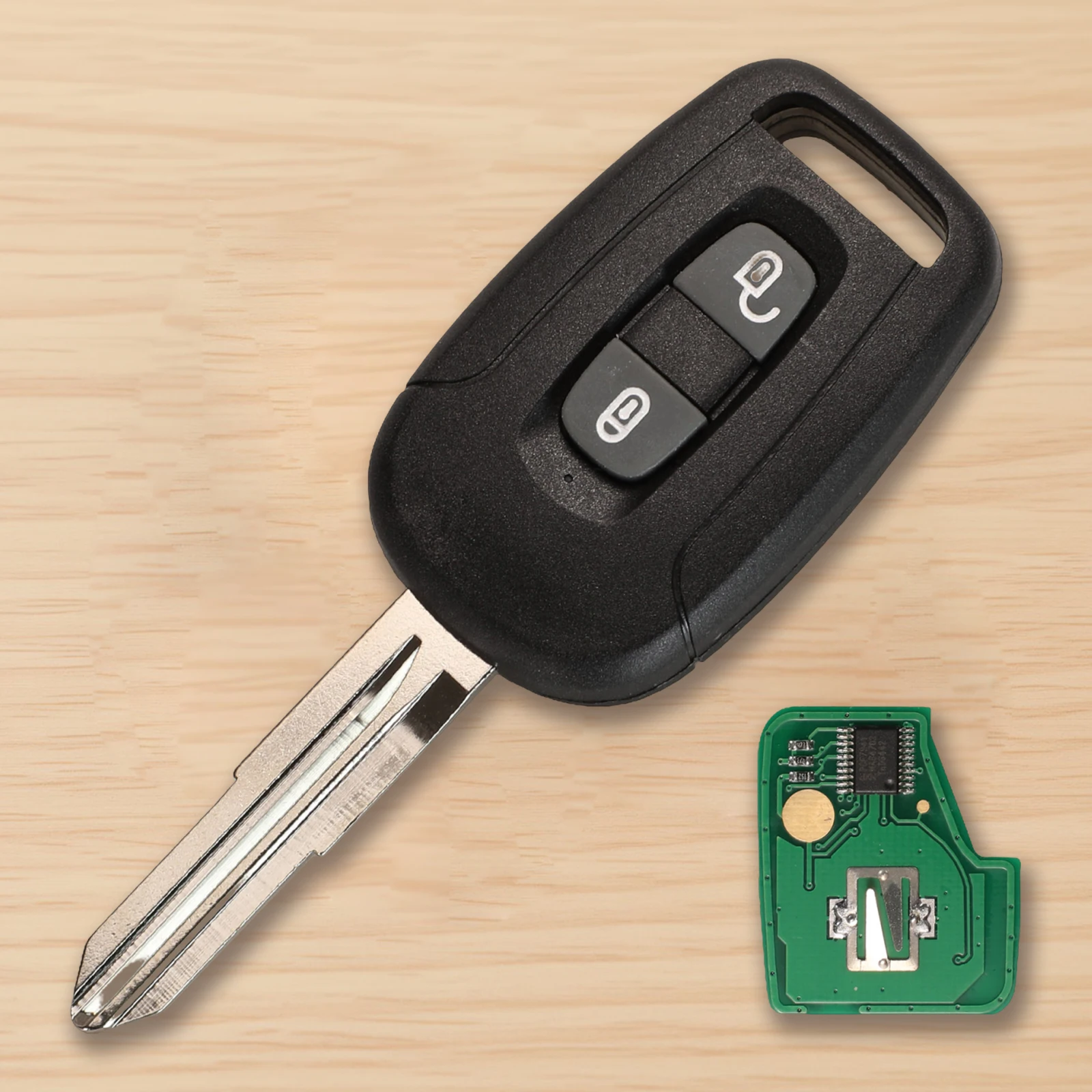 

2/3 Buttons 433MHz ID46 Chip Key Fob Replacement Remote Car Key Fob Compatible for Chevrolet Captiva Auto Accessories