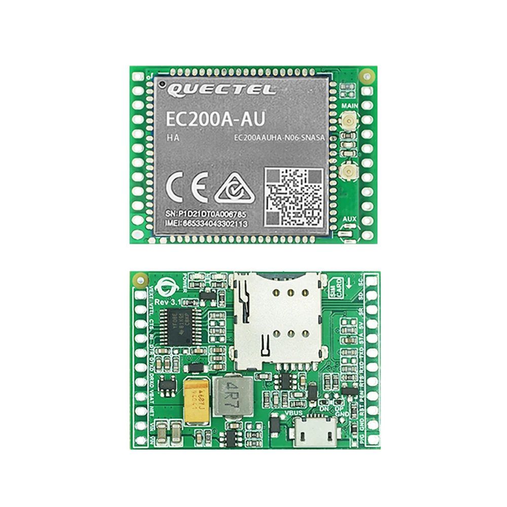 QUECTEL EC200 EC200A-AU EC200A-EU EC200AAUHA EC200AEUHA 4G Development Core Board LOT/M2M-optimized LTE CAT4 Module
