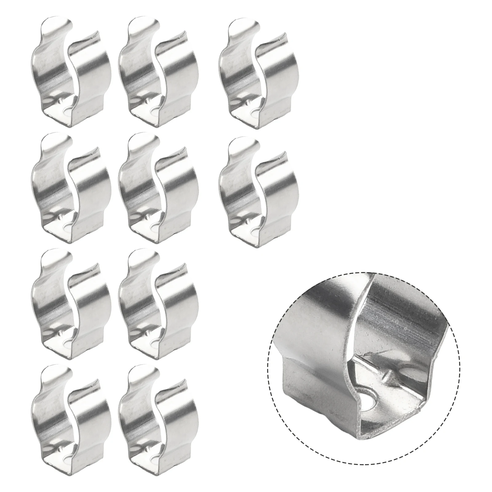 ガレージ、狭いベース、キャビネットハンガー、実用的、ビジネス、6mm、10mm、12mm、16mm、19mm、25mm、28mmに適した工業用スプリングテリークリップ