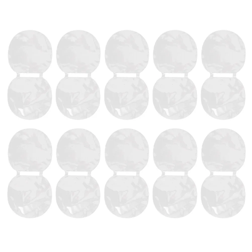 

10Pcs Table Tennis Paddle Protective Film Thickened Double-Sided Rubber Guard Adhesive Film for Racket Edge Corner Full Coverage