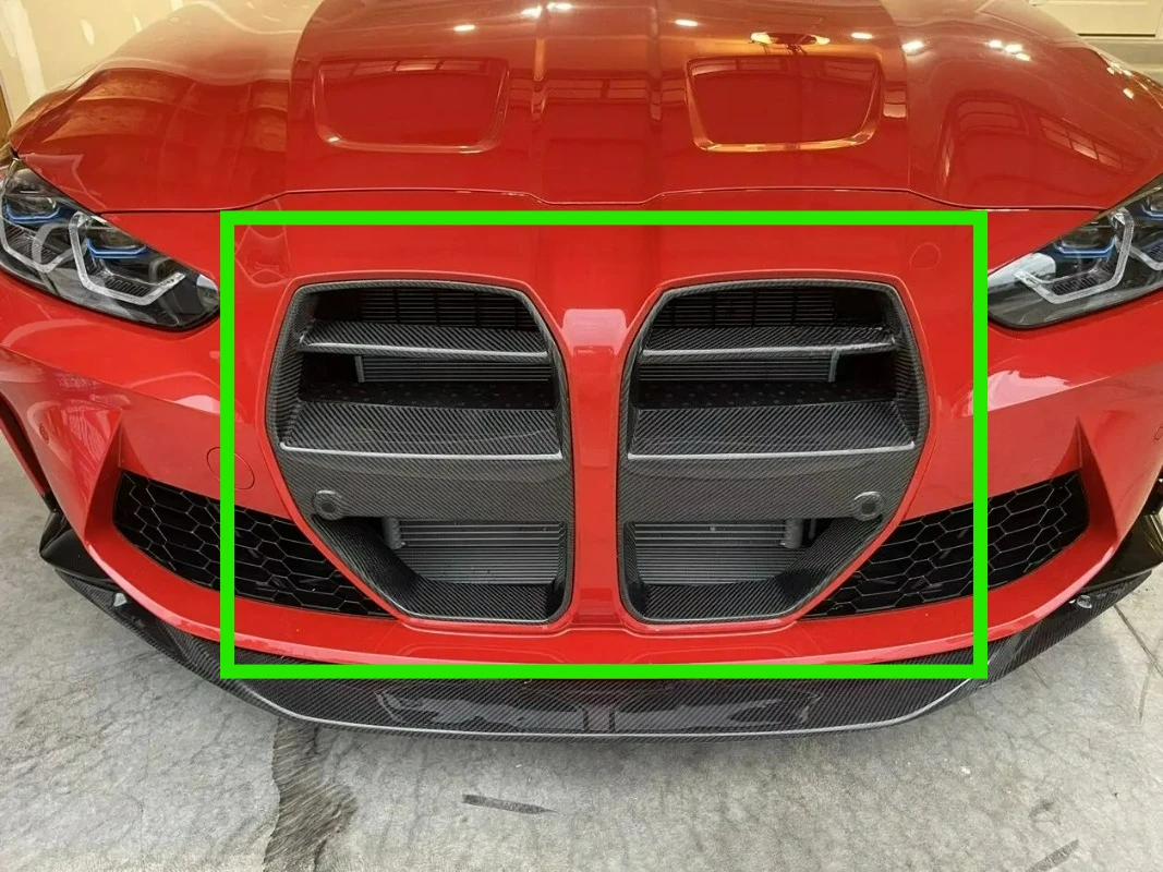 

Dry-Carbon FORBMW G80 M3/G82 M4 Front Bumper Nose Mask Front Grille Carbon Fiber 2022