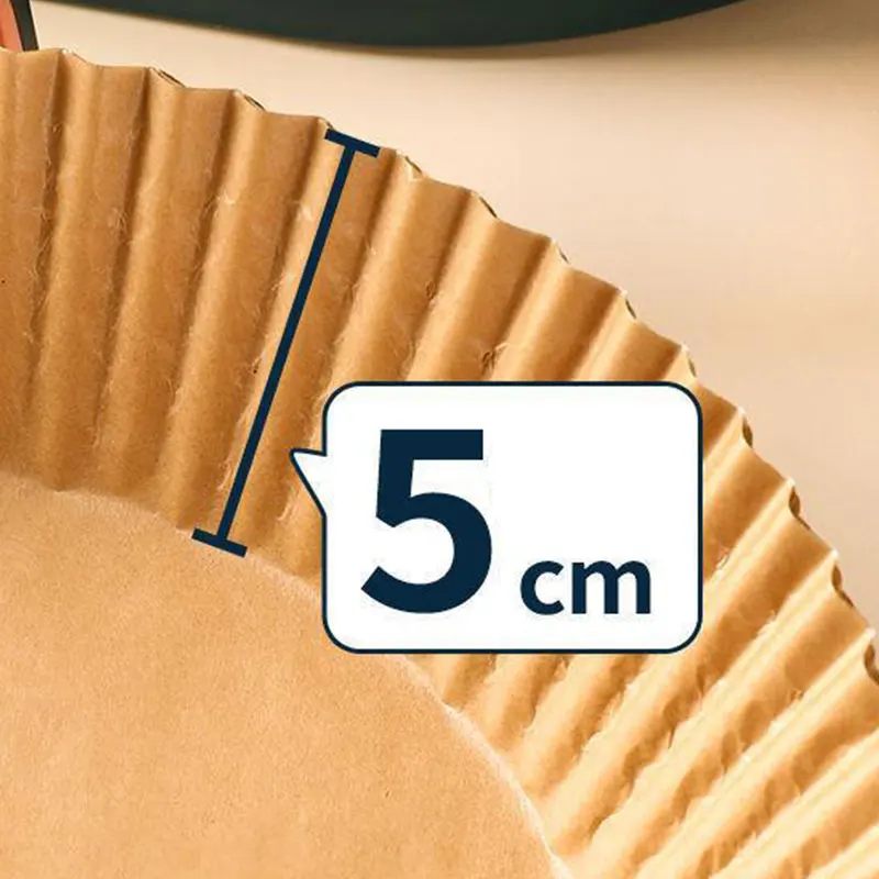 25PCS Disposable Air Fryer Parchment Paper Baking Oil-proof Liner Non-Stick Mat