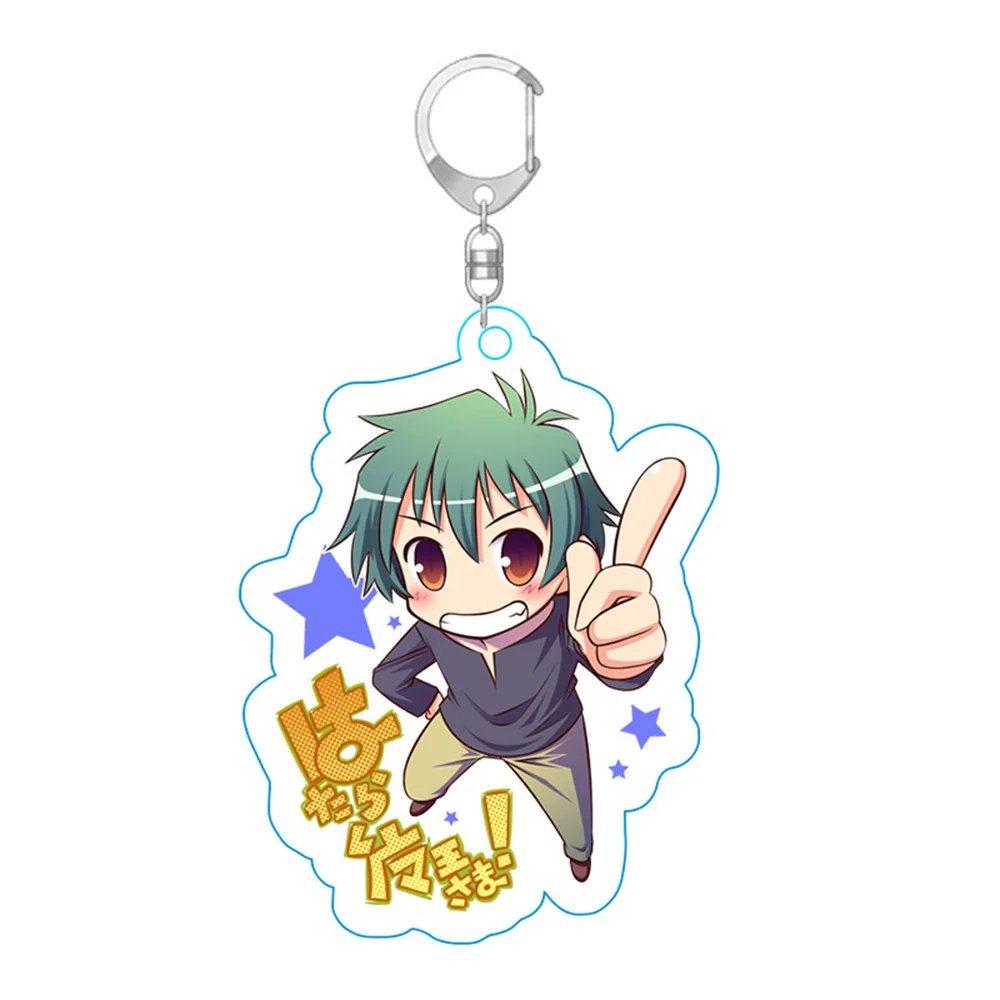 6CM Anime The Devil is a Part-Timer! Model Cosplay Charm Characters Ornament Accessories Goods Collection Gifts