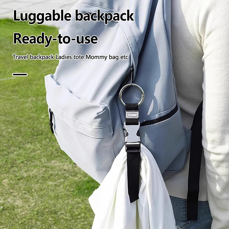 조정식 여행 트롤리 케이스, 수하물 걸이 버클 스트랩, 여행 액세서리, 가방, 물병 보관 벨트 도구