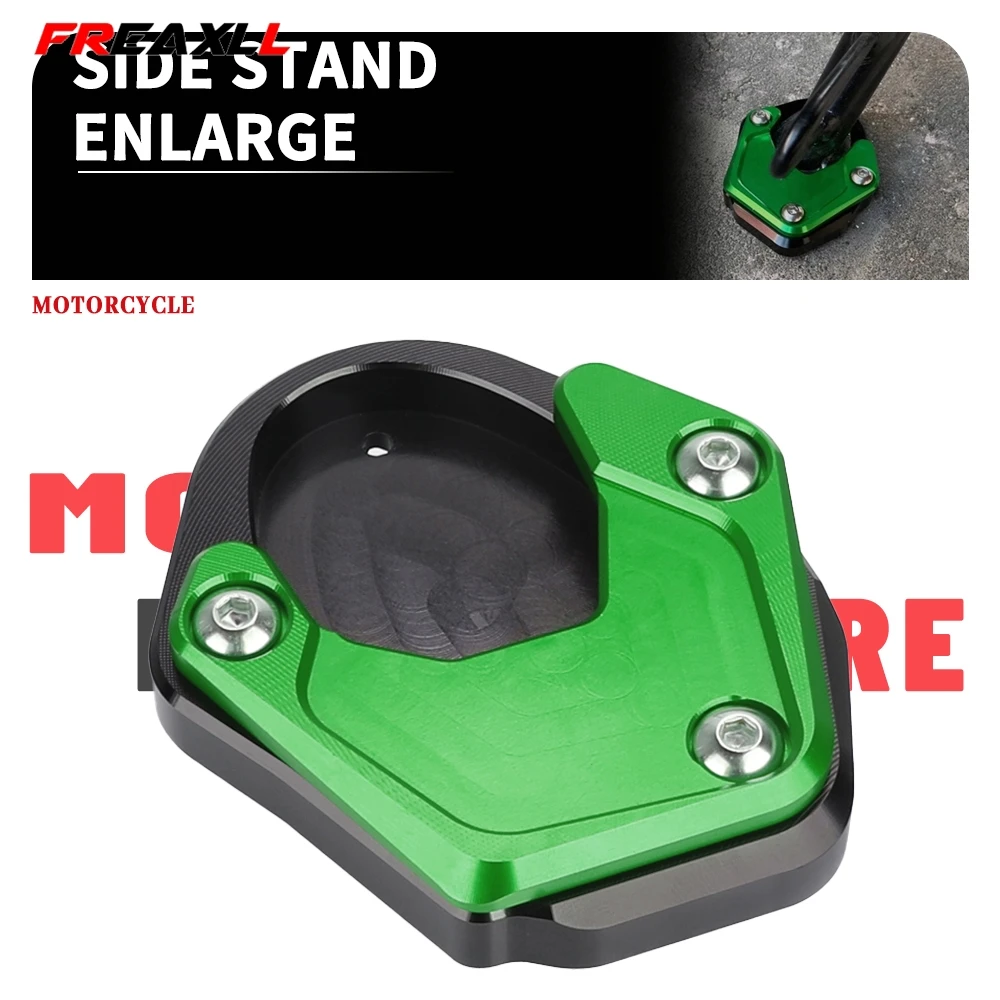 

Увеличитель площади опоры боковой подножки для мотоциклов Kawasaki Eliminator 500 450 400 2024-2025 – аксессуары для мотоциклов