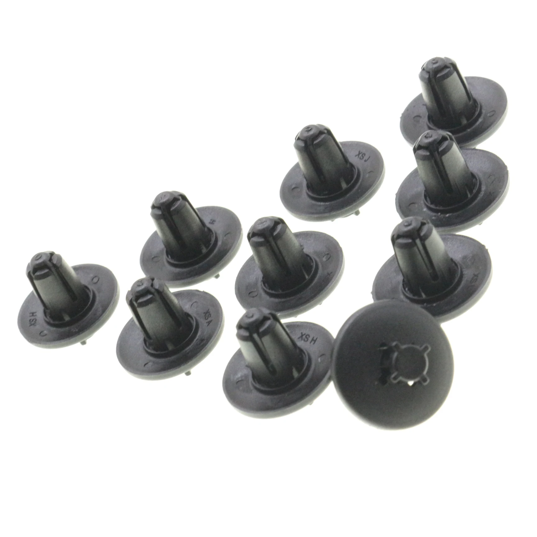 10 Pcs Wheel Arch Inner Guard Interior Panel Push-Type Retainer Clip For Peugeot Citroen 7013J0 & 8211WV Nylon Fastener