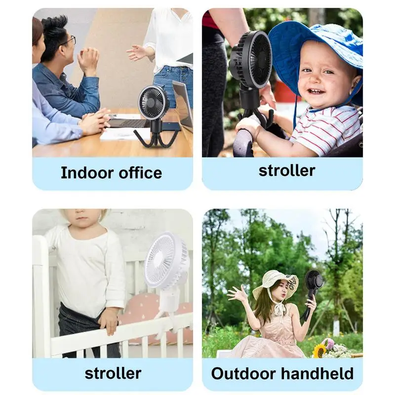 

Portable Camp Tent Fan Camping Lantern Ceiling Fan 3 Speed Portable Battery Powered Fan With Hang Hook For Stroller RV 360