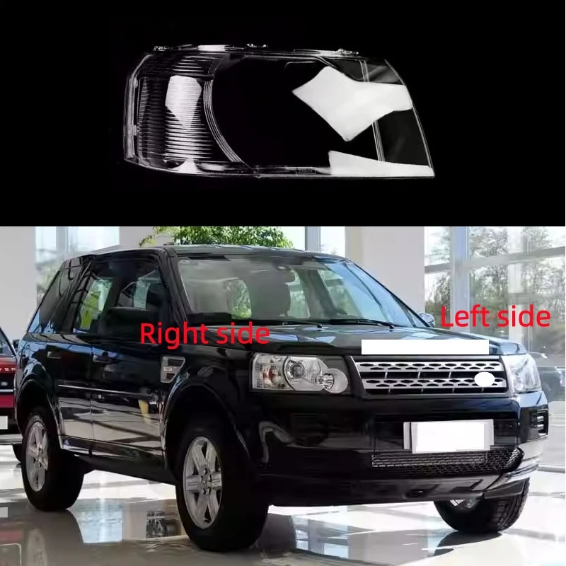 For Land Rover Freelander 2 2007 2008 2009 2010 2011 2012 Headlight Shell Headlamp Cover Replace Lamp Shade Headlamp Lens Glass