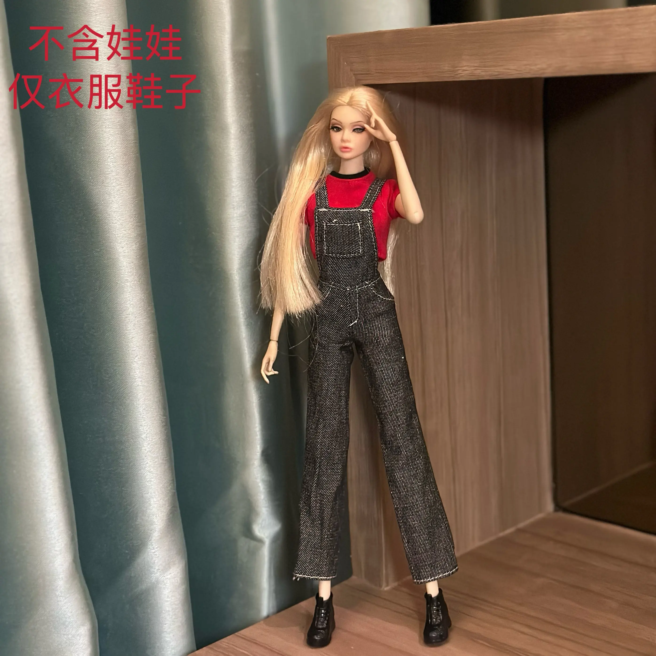 Fashion Doll Toys Short Skirt Pants Dress Clothes Shoes Suit For Your BB FR 1/6 Scale Dolls view 3