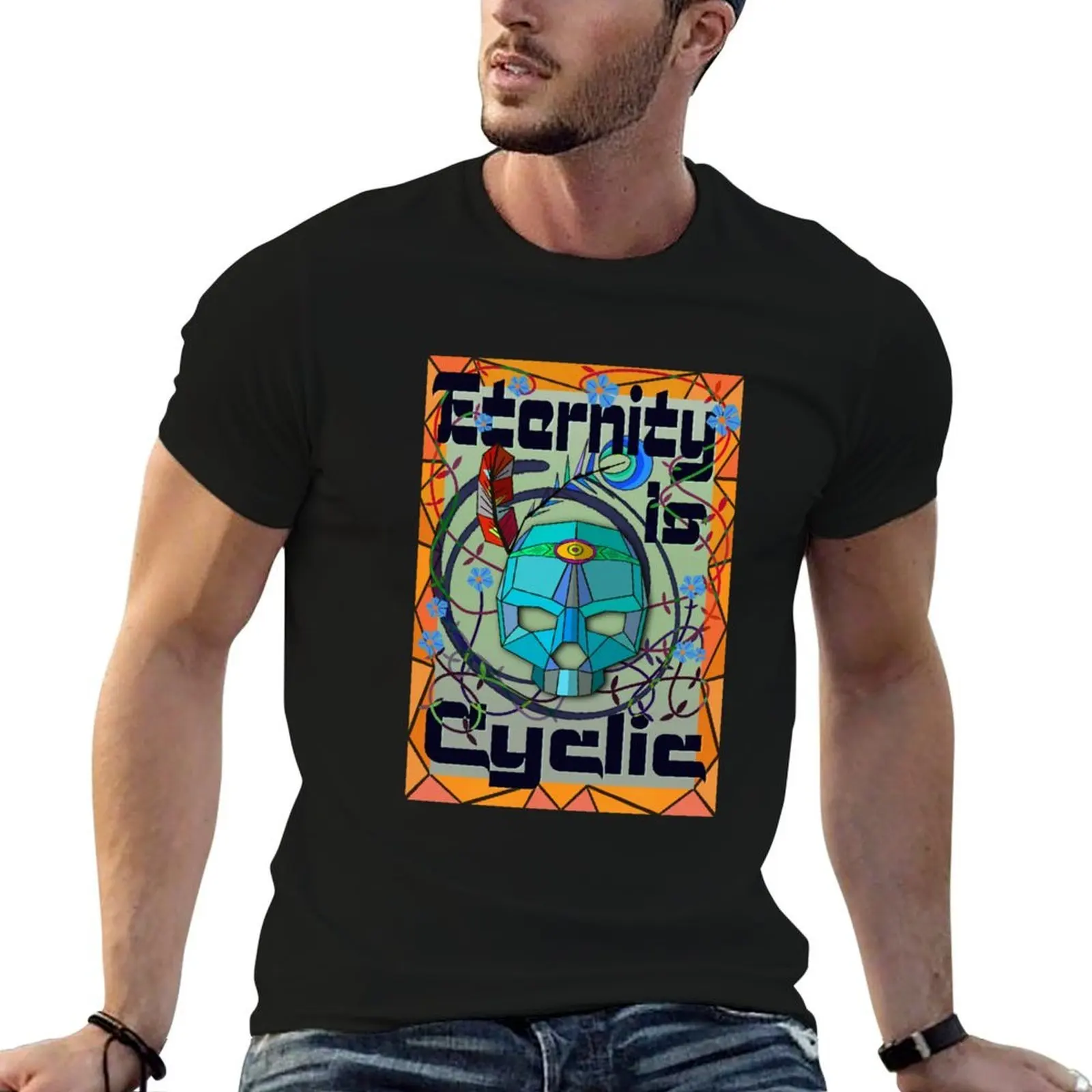 

Eternity is cyclic T-Shirt printed t shirts for man essential t shirt T-Shirt