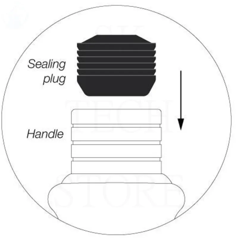 10PCS/PACK Original JBC OB2000 Sealing Plug For JBC T245 T470 Handles