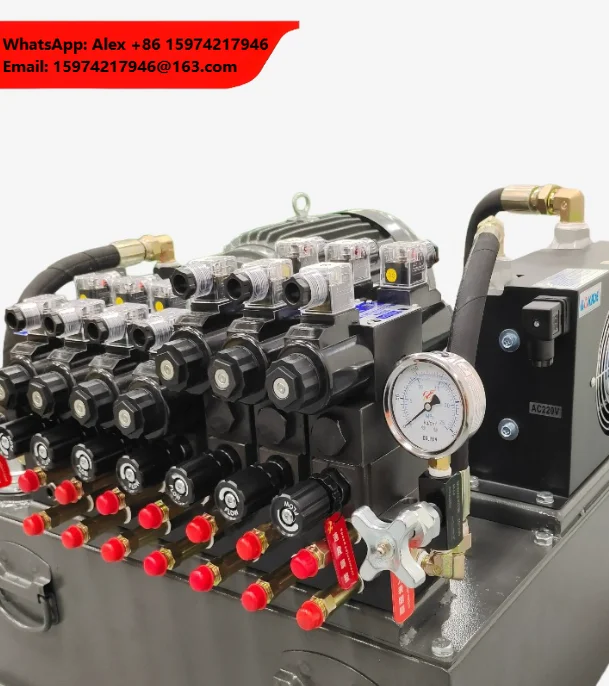 Production Automation Equipment Special 3KW Feeder Hydraulic System Power Unit Complete Hydraulic Station