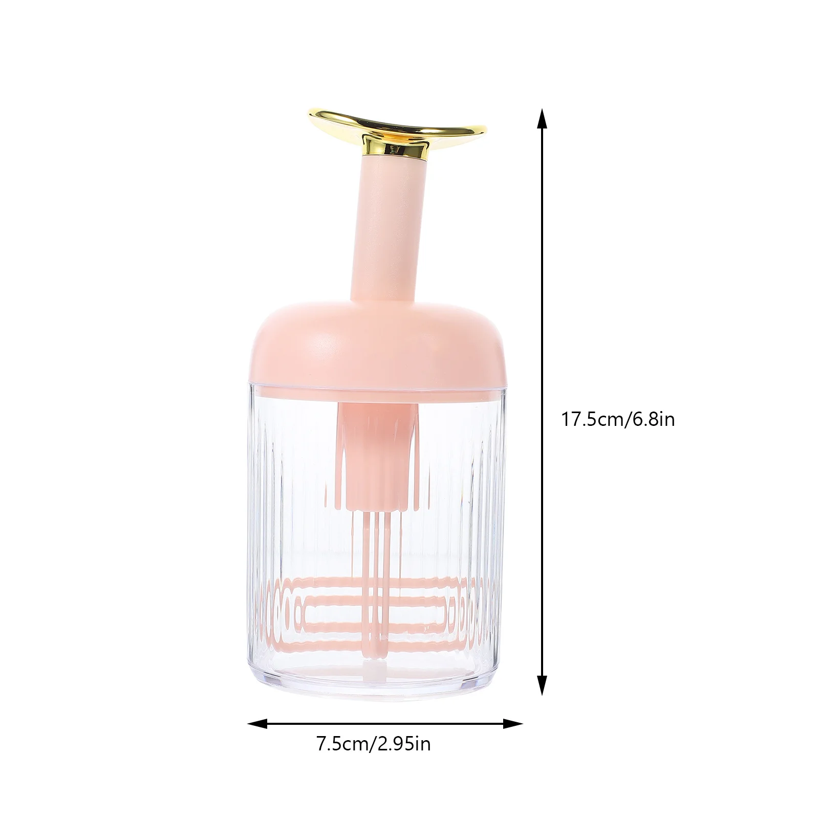 เครื่องทำโฟมล้างหน้าแบบพกพา ดีไซน์กะทัดรัด ประหยัดเวลา สำหรับผิวเรียบเนียน ขวดปั๊ม ขวดทำฟอง