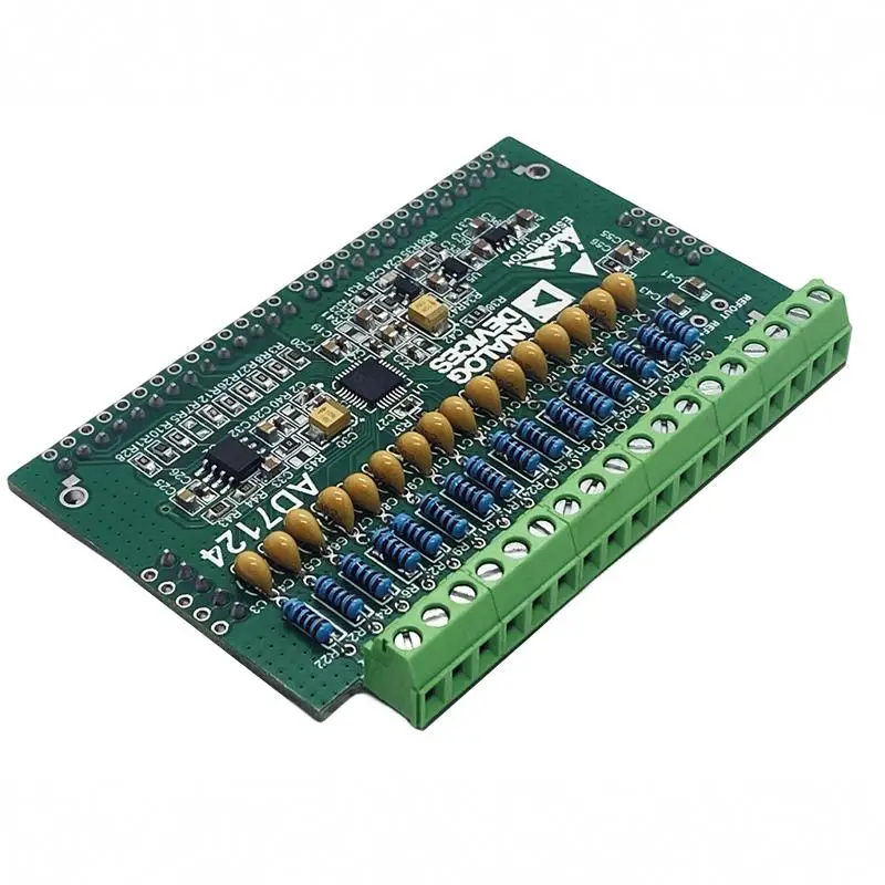 AD7124 Module AD7124-8 24 Bit ADC Signal Acquisition Thermocouple PT100 RTD Strain Gauge