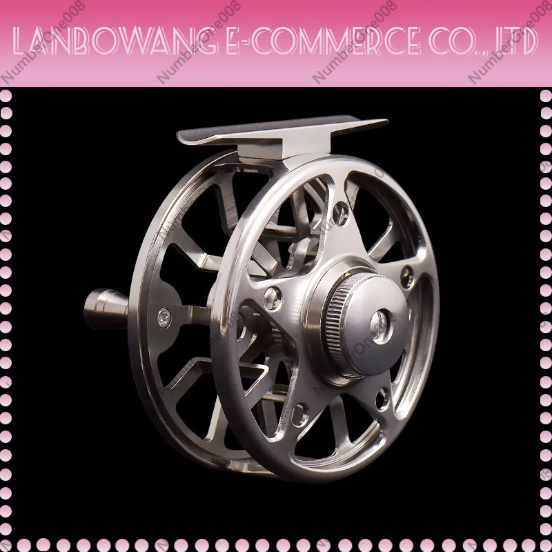 LEO 27760 AL75 Full Aluminum Alloy CNC Fly Reel Ice Front Reel Fly Gear