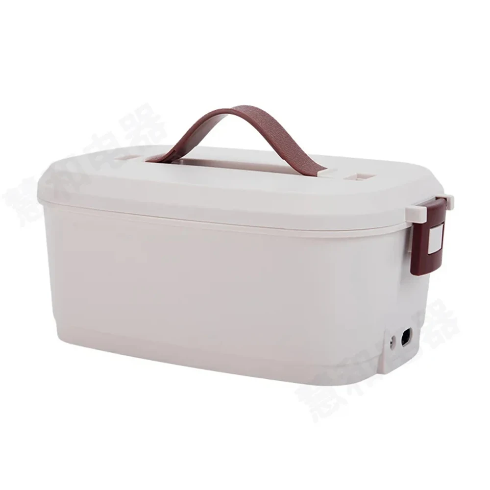 Electric heated lunch box 1.5L Large capacity 304 stainless steel portable car home 2-in-1