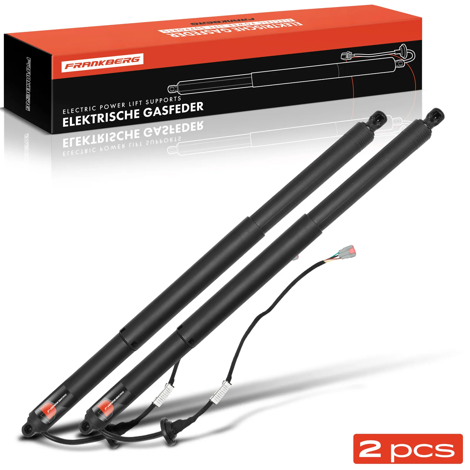 Frankberg 2x Gasveer Elektrische achterklep links en rechts voor Ford Focus 4 Tournament HP Bj 2018 2435740 2508794