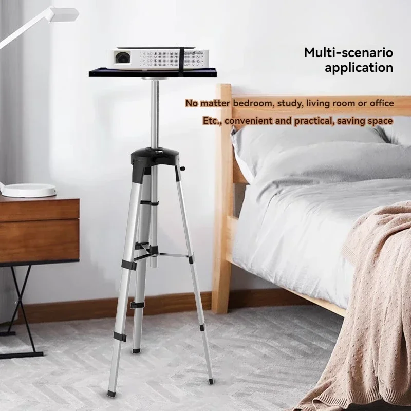 

Электрическая полка для хранения 220 В, трехрегулируемая по высоте телескопическая складная мобильная подшипниковая кронштейн, универсальный поднос для микропроектора, бюстгальтер